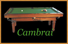 Mod�le de billard Cambrai